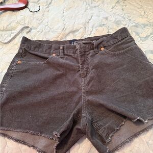 GAP Charcoal Jean Shorts